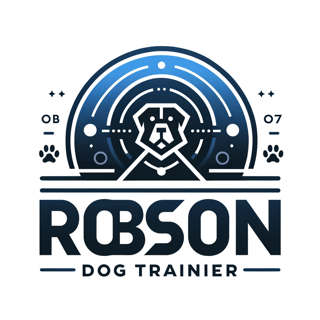 Logomarca ROBSON adestrador de dog