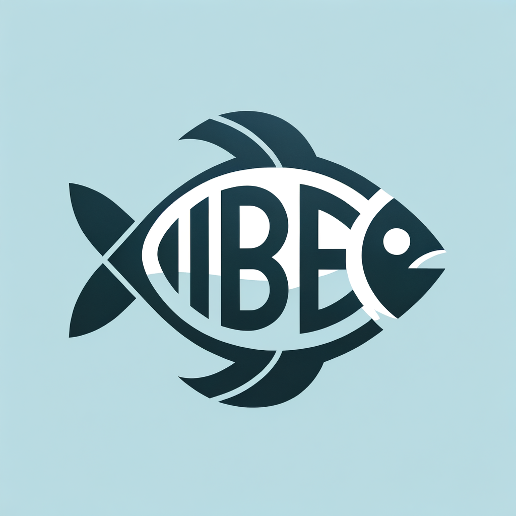logomarca IBBE no formato do peixe